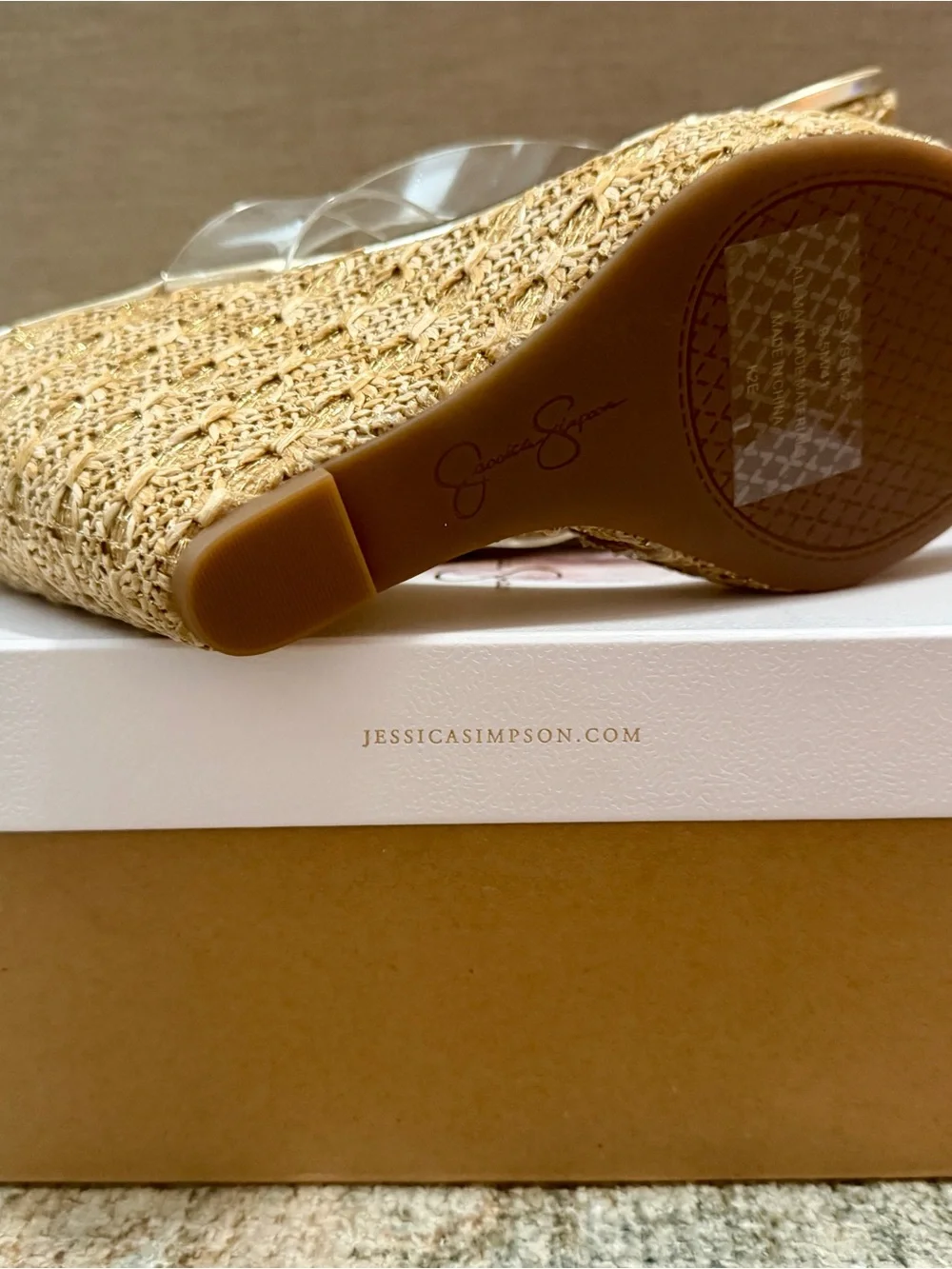 Jessica Simpson slip wedge